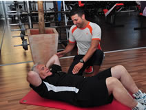 e-training fitnessclub Muskelfunktionstest