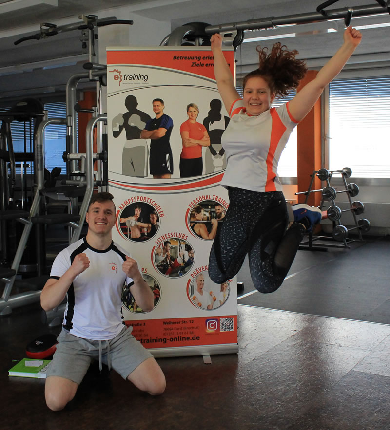 e-training Fitnessclub Kampfsport Personal Training Wieder vor Ort Training